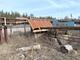 Stockbord med transportbana ca 17,5x3,4m