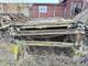 Stockbord med transportbana ca 17,5x3,4m