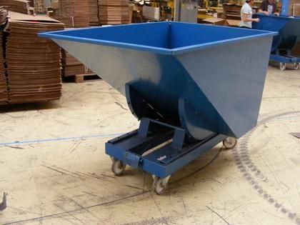 Tippcontainer på hjul