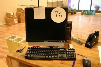 AMD dator + HP multiskrivare.