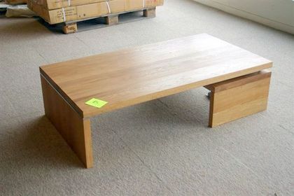 Soffbord, Hans K design, i oljad ek.
