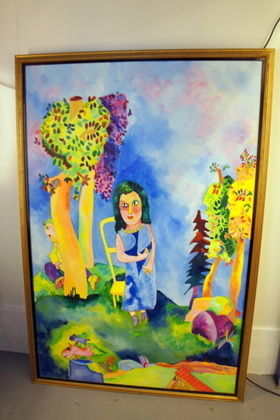 Tavla, signerad J Forsström (1)