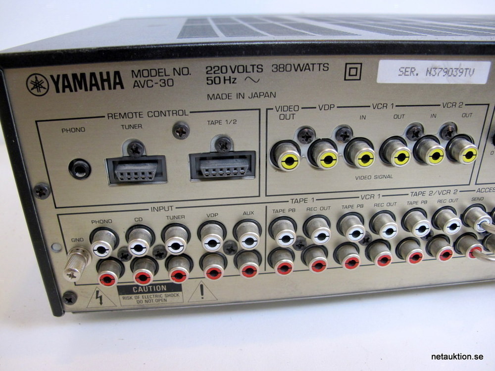 netauktion-f-rst-rkare-yamaha-avc-30