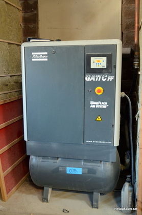 Skruvkompressor Atlas Copco