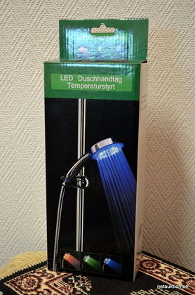30 duschhandtag LED