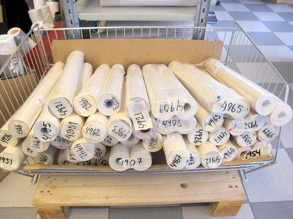 Butikskorg med blandade tapeter, Eco Decorama