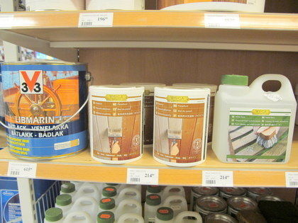 Libmarin båtlack och panelvit, Woca