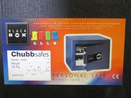 Säkerhetsskåp Black Box 3020