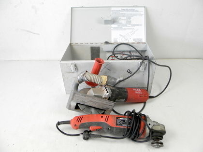 Flex spårfräs och Black & Decker vinkelslip