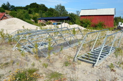 4 ståltrappor