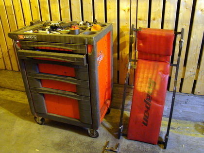 Verktygsvagn & mekbräda