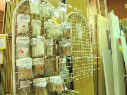 Lister, Duri & ändavslut, ytterhörn, Kanallisten