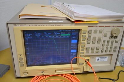 Optical Spektrum analyzer, ANDO AQ-6315A *Uppdaterad*