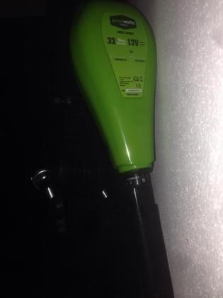 Greenworks elmotor 32Lbs, för salt & sötvatten
