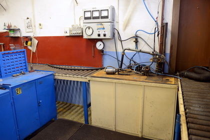 Testbänk för ejektorpumpar. 