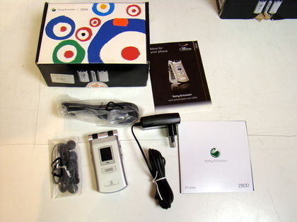 Sony Ericsson Z800i & T707, totalt 4st