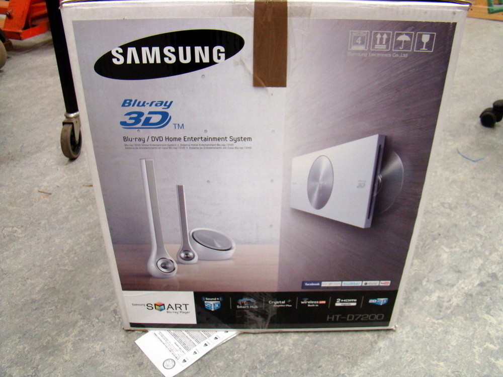 Netauktion - Samsung hembiopaket HT-D7200