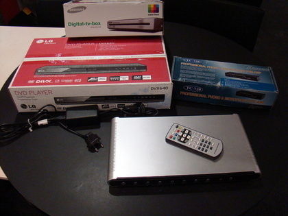 DVD, Digital-TV-box, mm