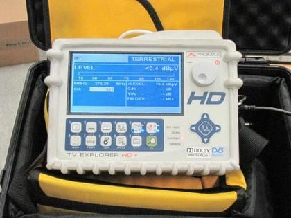Signalinstrument Promax TV Explorer HD+