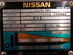 Skjutstativstruck, Nissan