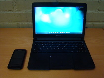 Motorola Atrix mobiltelefon + Atrix Lapdock