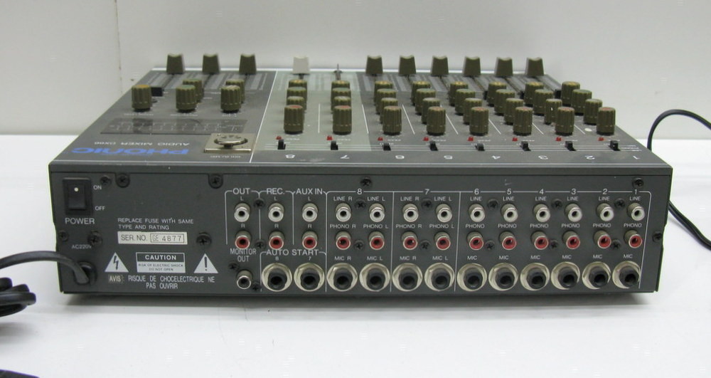 Netauktion 2st Mixers, American DJ och Phonic