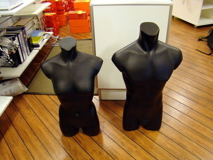 Skyltdocka/torso
