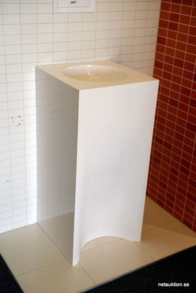 Golvstående tvättställ, Marmorin