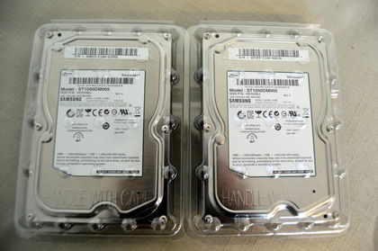 2 st Samsung hårddisk 1 TB
