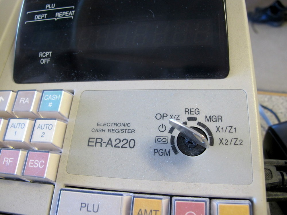 Netauktion Kassasystem, Sharp, ERA220 & kortterminal
