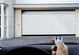 1 st. Garageport med motor - 2500 x 1900 - Spegel panel
