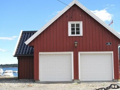 1 st. Garageport med motor - 2500 x 1900 - Spegel panel