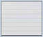1 st. Garageport med motor - 2500 x 2140 - Liggande Panel