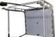 1 st. Garageport med motor - 2500 x 2140 - Liggande Panel
