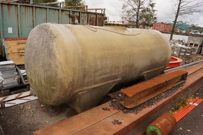 Glasfibertank