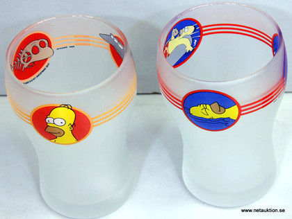 Dricksglas i frostat glas, The Simpsons