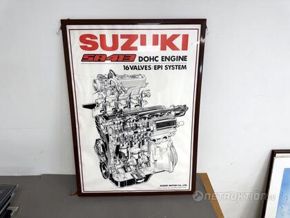 Suzuki SA413 DOHC, poster