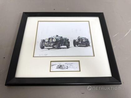 Bentley Speed six, Uli Ehret Litografi