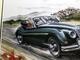 Jaguar XK140 -57, Uli Ehret Litografi