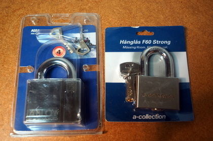 Assa abloy PL350 hänglås & F60 