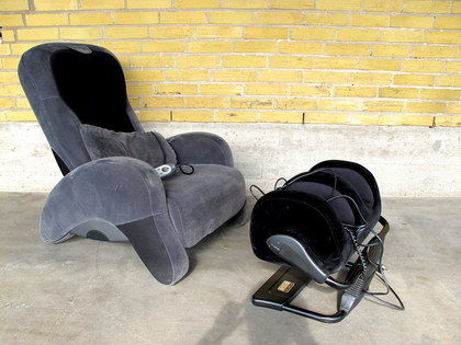 Massagestol & fotmassör, iJoy & Ottoman 20