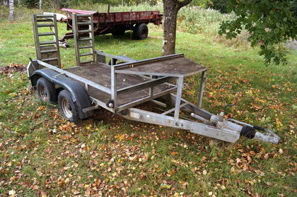 Kärra för minigrävare, Ifor williams trailer