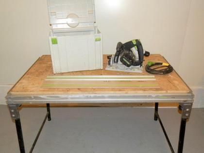 Festool sänksåg och bord