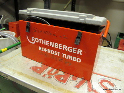 Frysmaskin för rör, Rothenberger Rofrost Turbo
