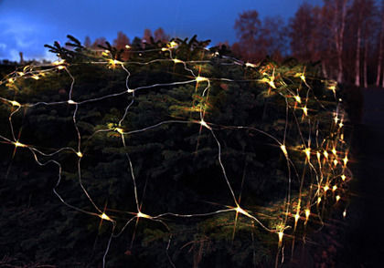 5st LED Nät 1,5m X 1,5m varmvit, IP20 (1)