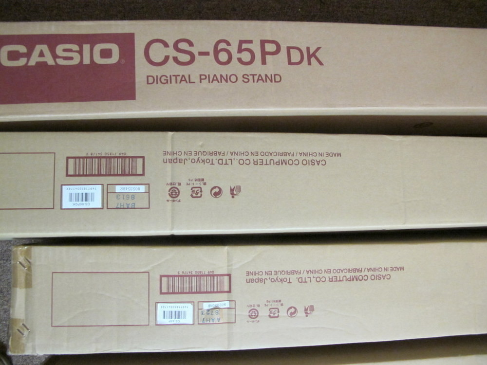 Netauktion 4st stativ för Casio, CS43P/CS65P