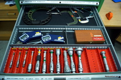 Mätinstrument - 3-pkt inv. godsindikatorer, mätklockor mm 