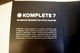 Mjukvaruinstrument/ljudbibliotek, Native Instrument Komplete 7 Ultimate Upgrade