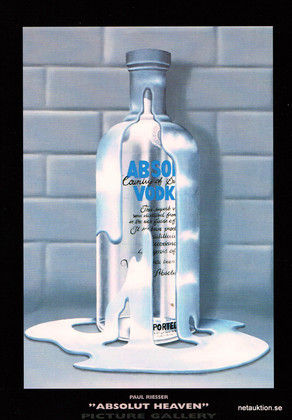 Paul Riesser prints, Absolut vodka
