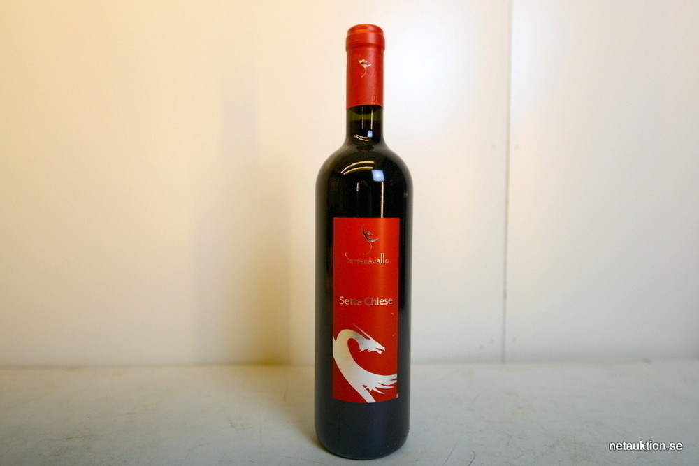 Netauktion - Rött vin, Sette Chiese 2010, 35st